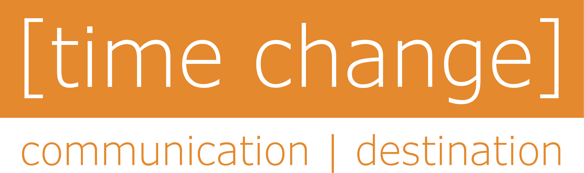 Time to Change - We are [time change]